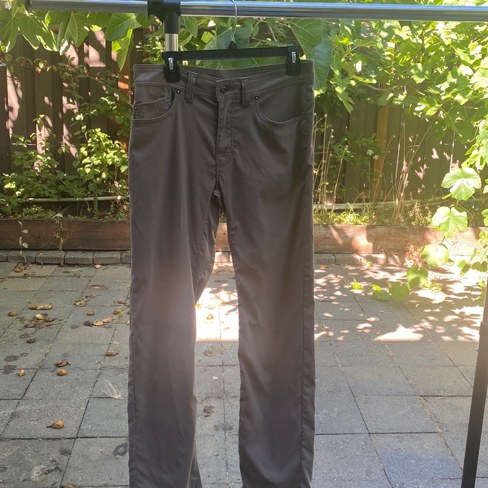 Prana slim fit stretch pants size 30 waist Brion Pant II